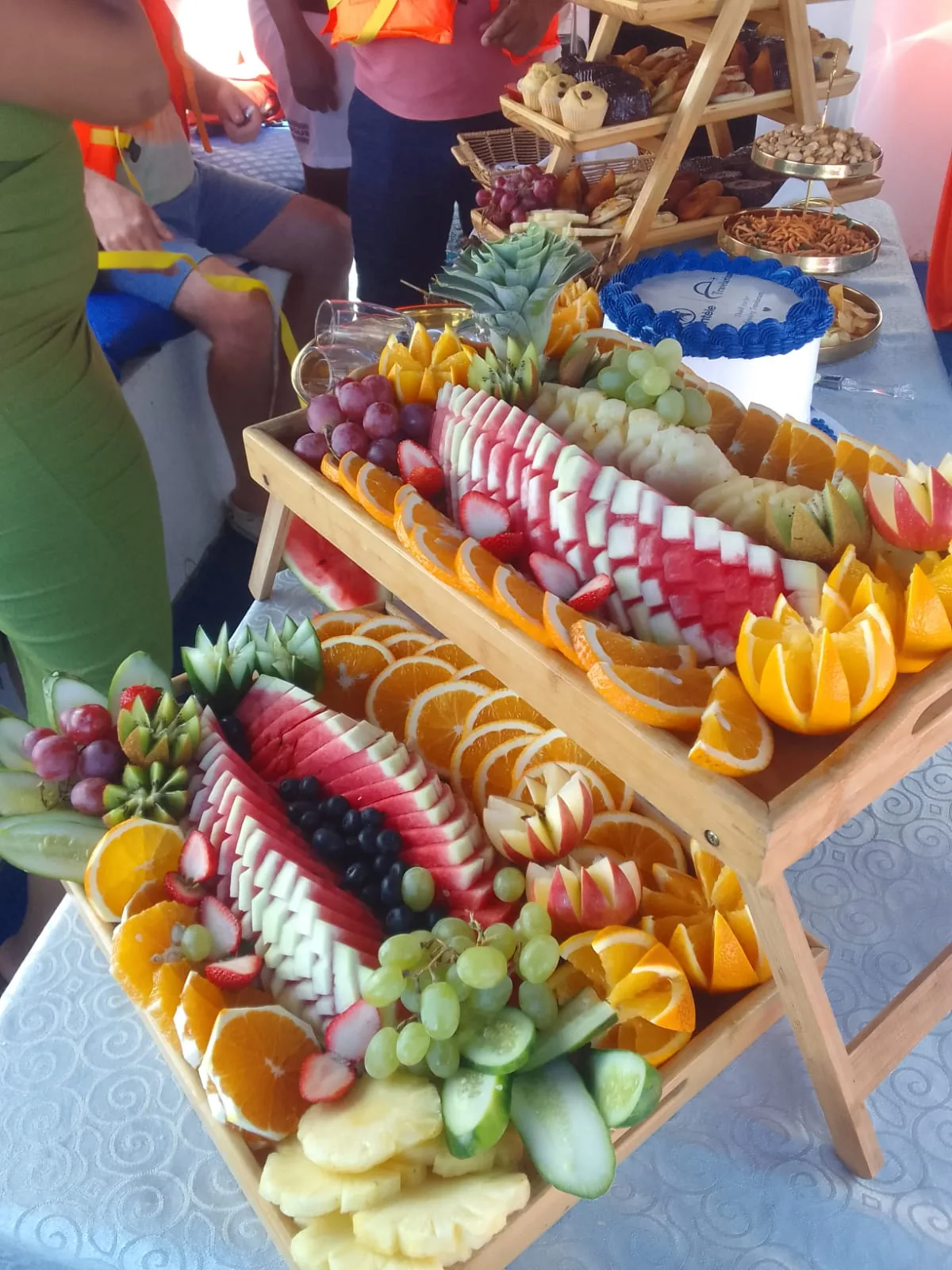 À mesa, a bordo - Bandejas de fruta