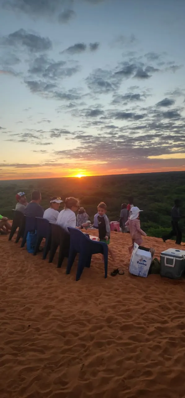 Fim de tarde no cimo da duna