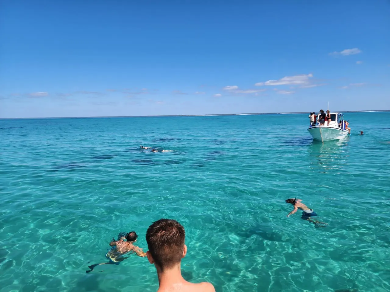 Snorkeling em águas cristalinas em Santa Carolina